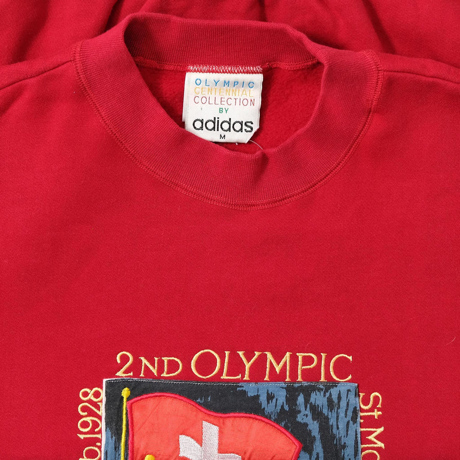Vintage adidas St. Moritz Olympics '28 Sweater Medium 