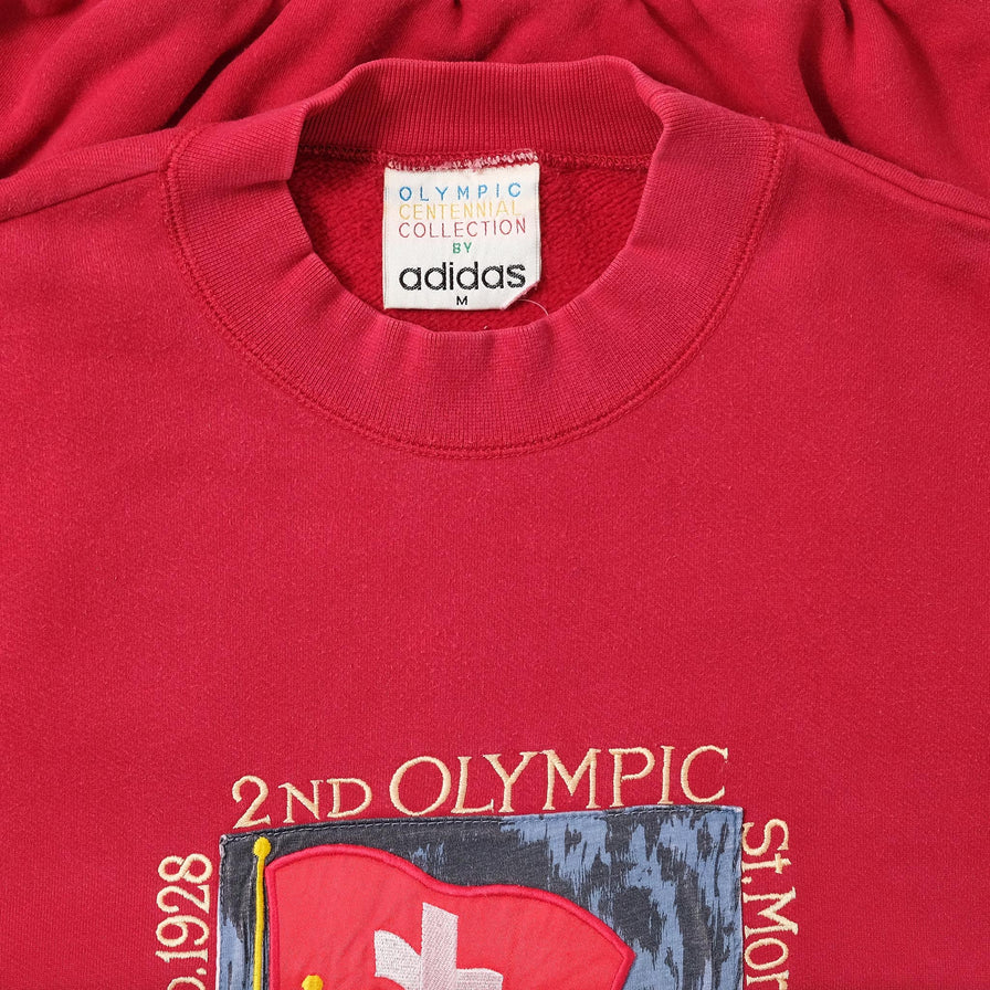 Vintage adidas St. Moritz Olympics '28 Sweater Medium 