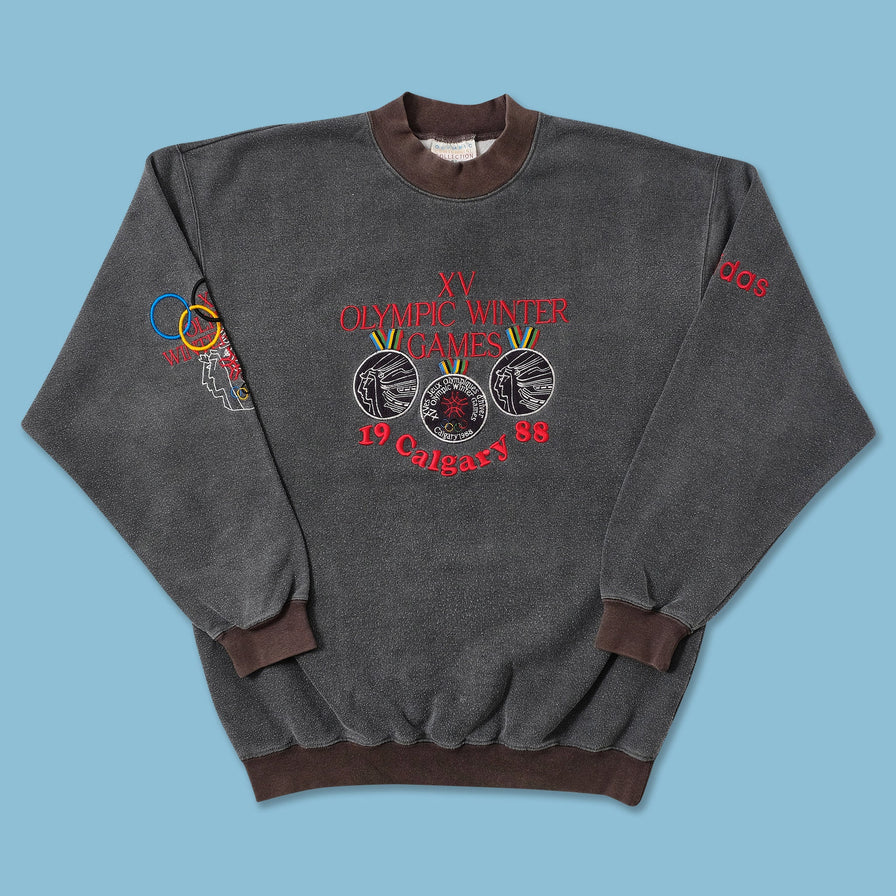 Vintage adidas Calgary Olympics '88 Sweater Large 