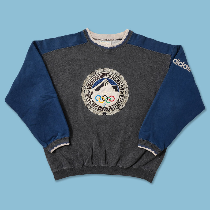 Vintage adidas Garmisch Olympics '36 Sweater Medium 