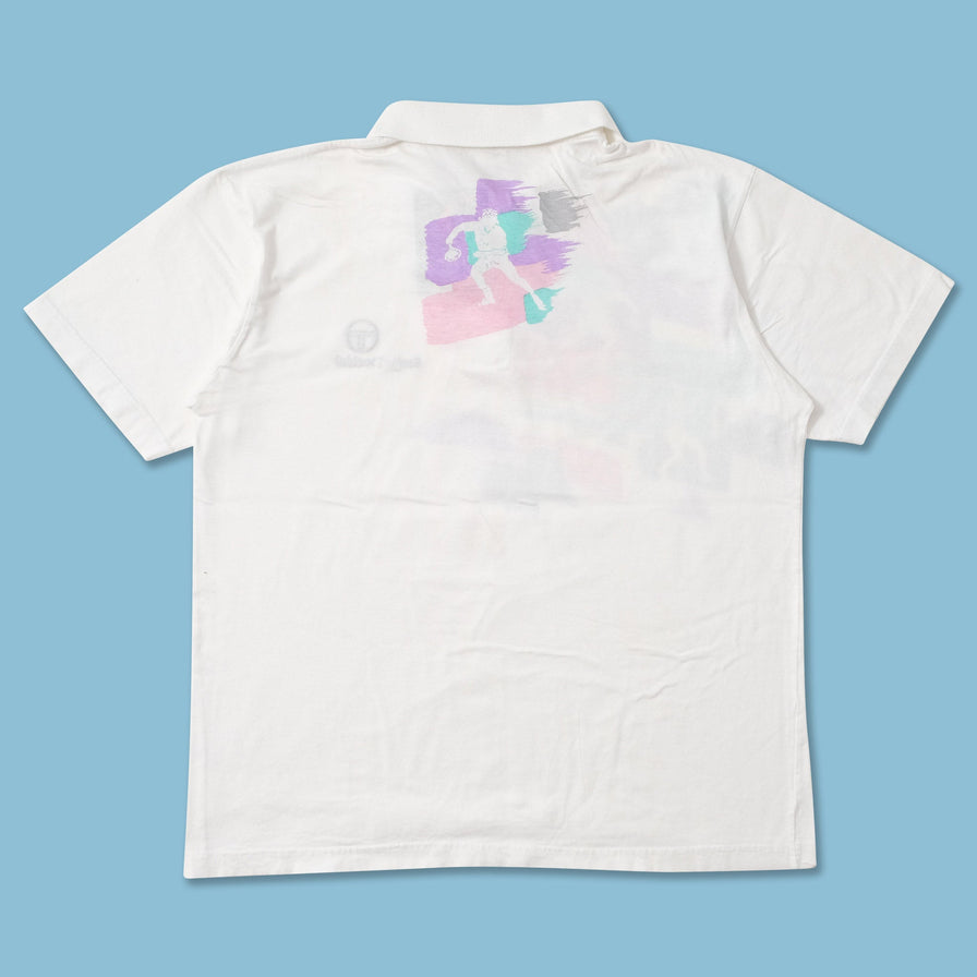 Vintage Sergio Tacchini Tennis Polo Small 