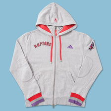 Women's Vintage adidas Toronto Raptors Zip Hoody Medium 