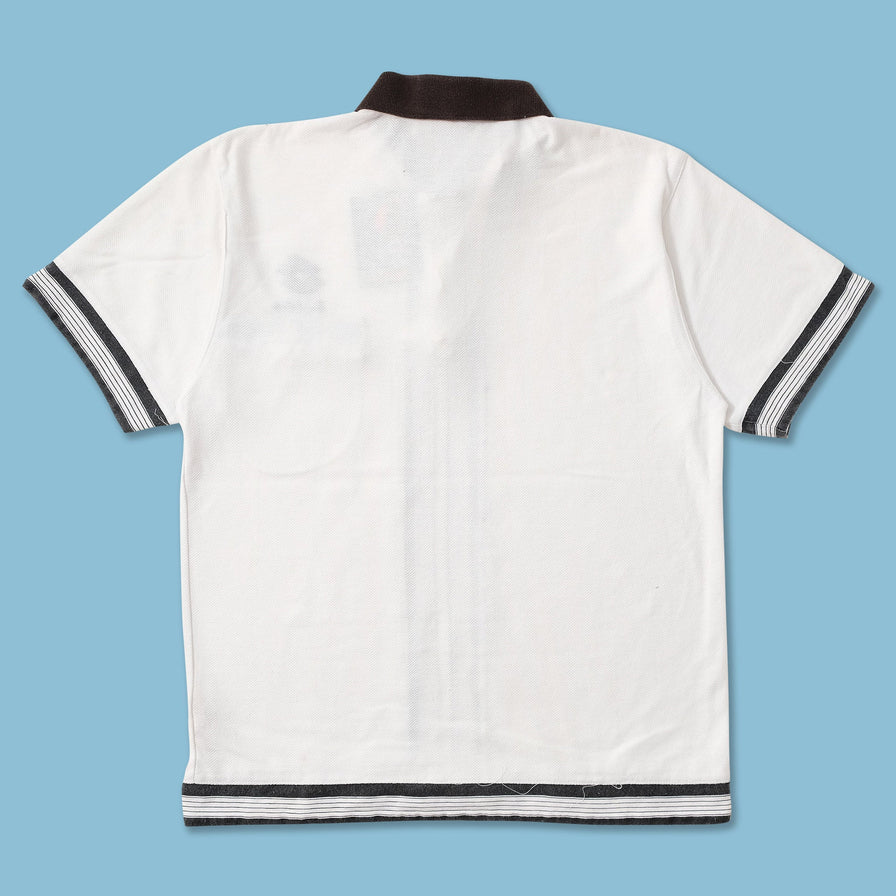 Vintage Lotto Boris Becker Zip Polo Medium 
