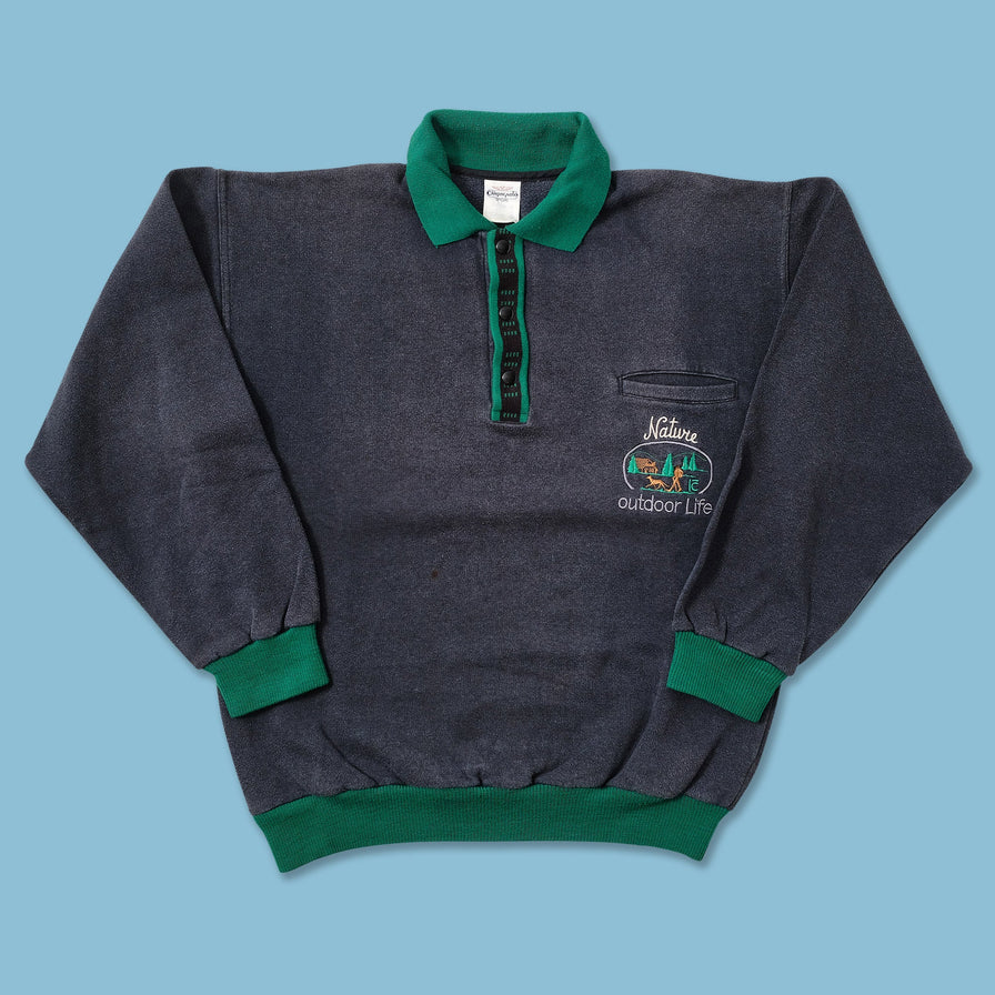 Vintage Nature Outdoor Sweater Medium 