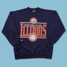 Vintage University of Illinois Sweater Medium 