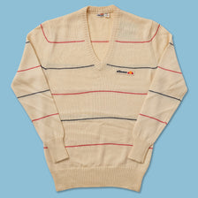 Vintage Ellesse Knit Sweater Vest Small 