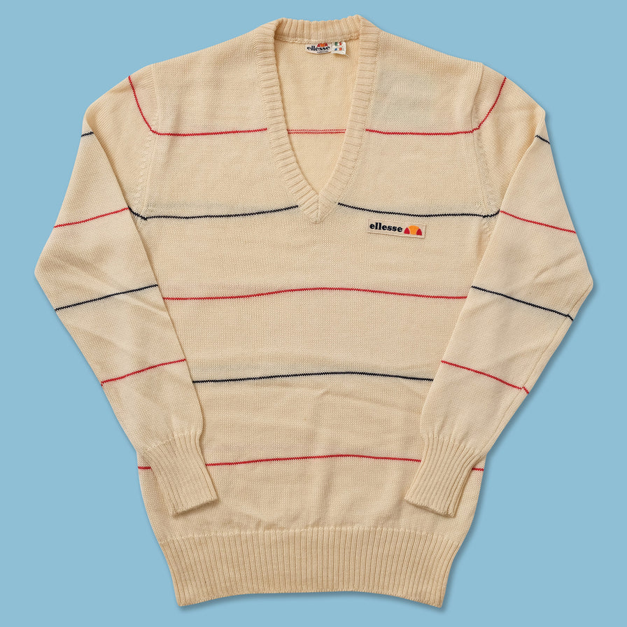 Vintage Ellesse Knit Sweater Vest Small 