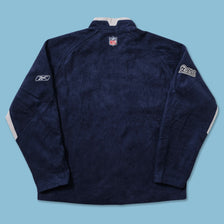 Vintage Reebok New England Patriots Fleece Jacket Large 