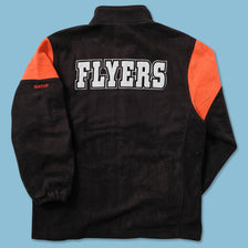 Vintage Reebok Philadelphia Flyers Fleece Jacket Medium 