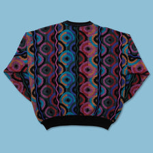Vintage Coogi Style Knit Sweater Large 