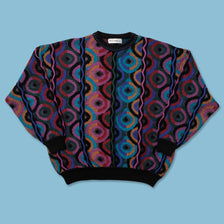 Vintage Coogi Style Knit Sweater Large 