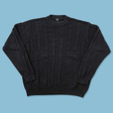 Vintage Hugo Boss Knit Sweater XLarge 