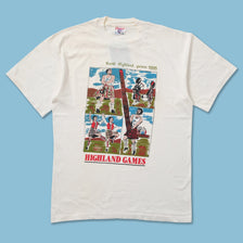 1995 Highland Games T-Shirt Medium 