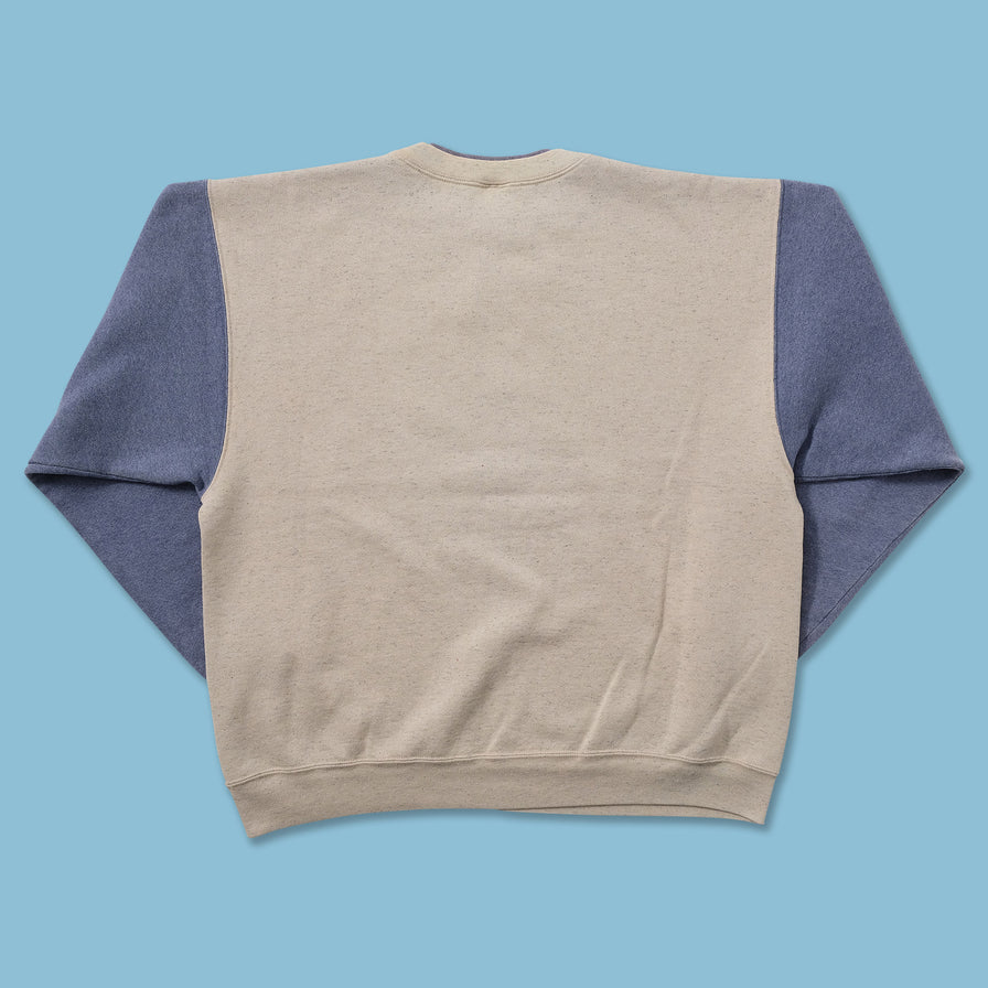 Vintage Alaska Wolf Sweater Large 