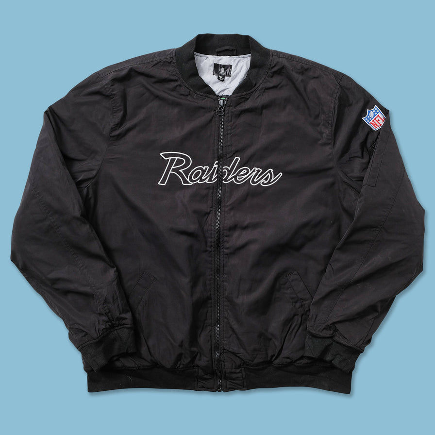 Oakland Raiders Padded Varsity Jacket XLarge 