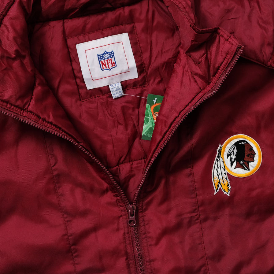 Vintage Washington Football Padded Jacket XLarge 