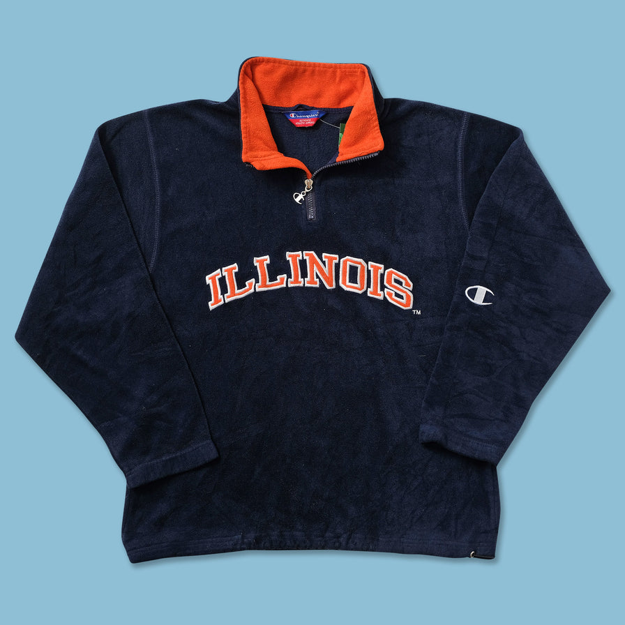 Vintage Champion Illinois Fleece Large 
