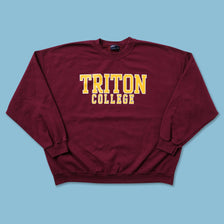 Vintage Triton College Sweater XXL 