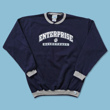 Vintage Enterprise Basketball Sweater Medium 