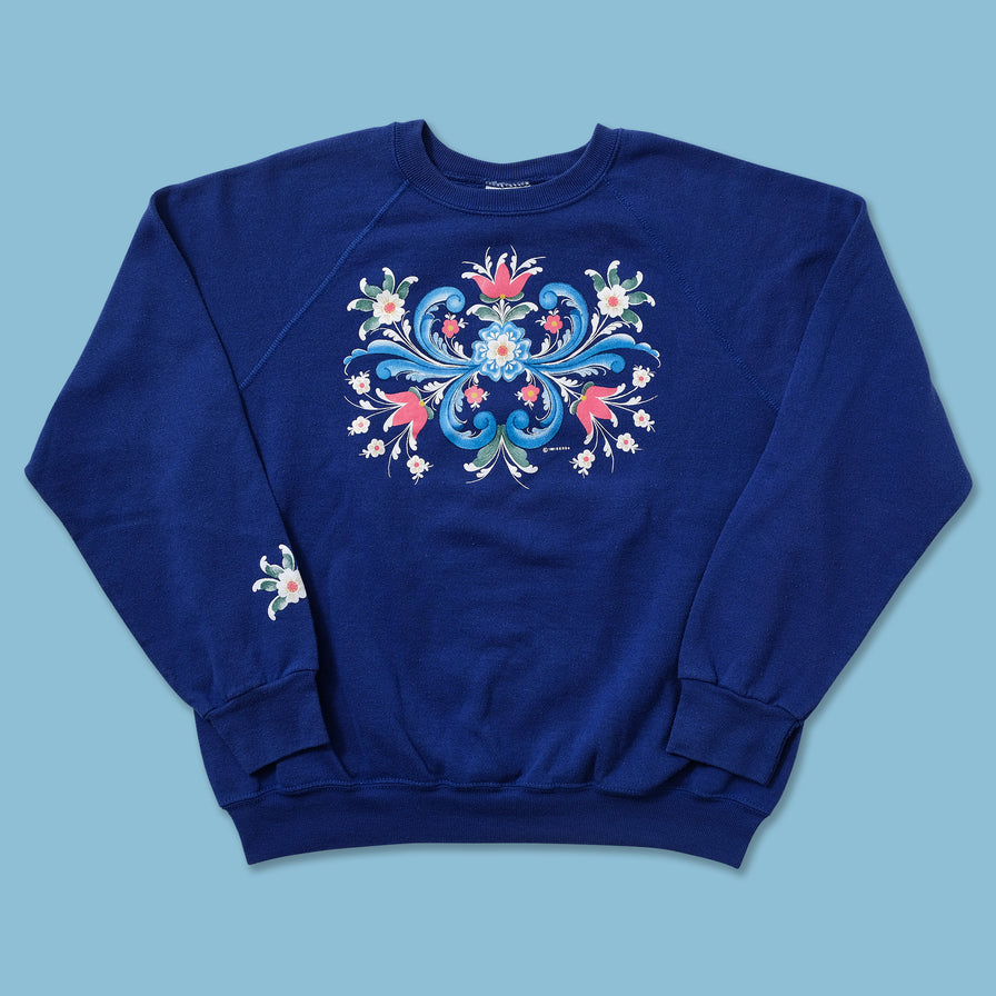 1991 Lee Flower Sweater Medium 