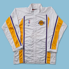 Vintage Nike Los Angeles Lakers Shooting Jacket Medium 