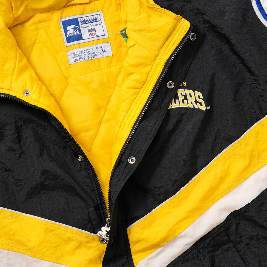 Vintage Starter Pittsburgh Steelers Anorak XLarge 