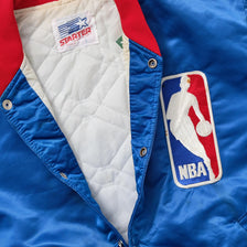 Vintage Starter NBA Satin Bomber Jacket Medium 