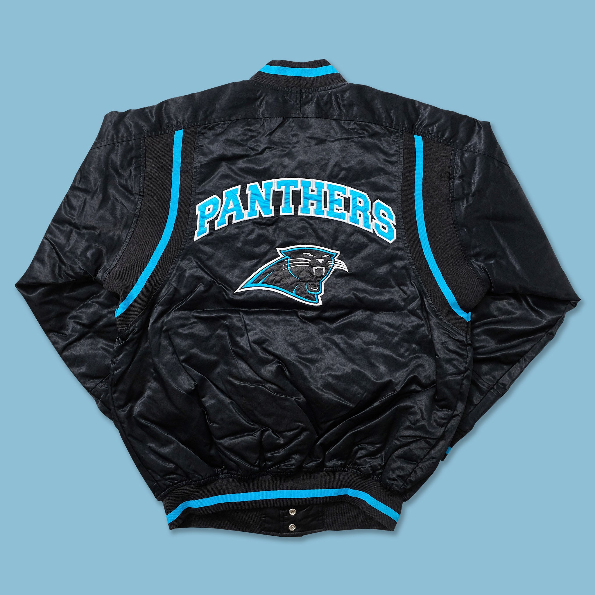 Vintage Carolina Panthers Varsity Jacket Medium | Double Double