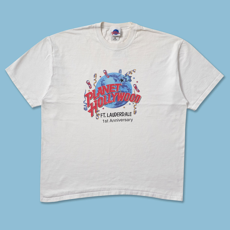 Vintage Planet Hollywood Ft. Lauderdale T-Shirt XLarge - Double Double Vintage