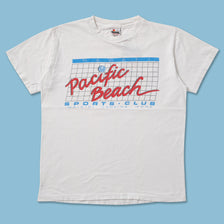 Women's Pacific Beach Sports Club T-Shirt Small - Double Double Vintage