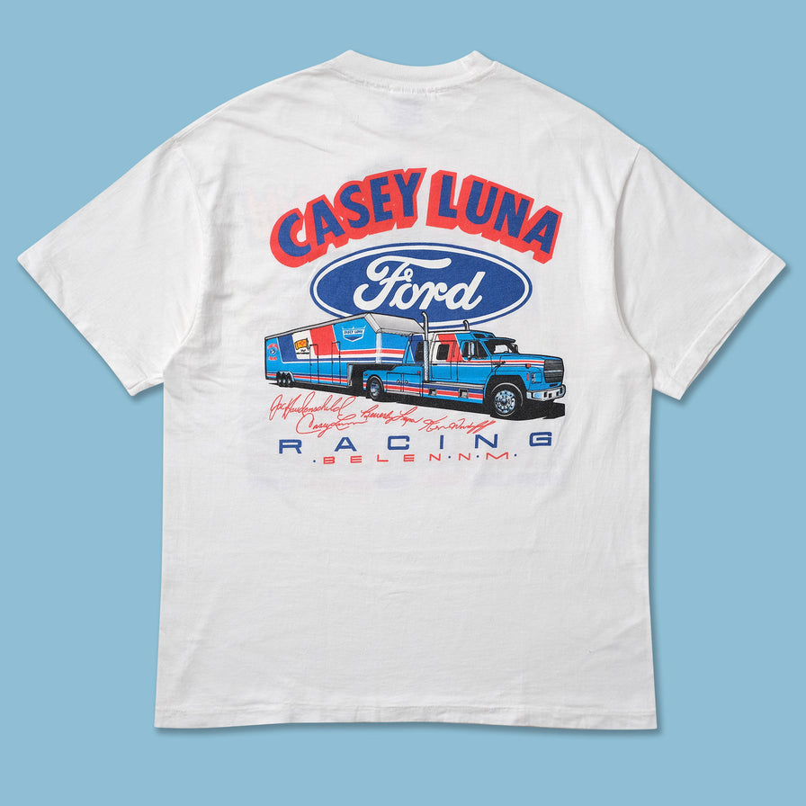 1992 Ford Drag Racing T-Shirt Medium - Double Double Vintage