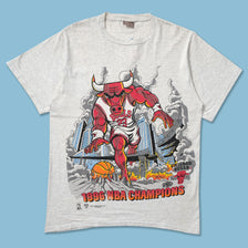 1996 Chicago Bulls T-Shirt Large - Double Double Vintage