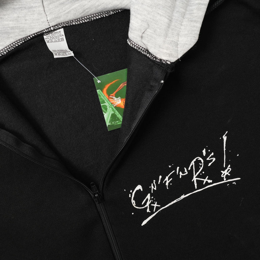 Vintage DS Guns N Roses Zip Hoody Large 