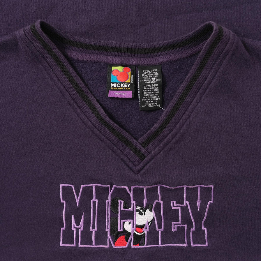 Vintage Women's Mickey Mouse Sweater Large 