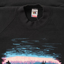 Vintage Deer Sweater XLarge 