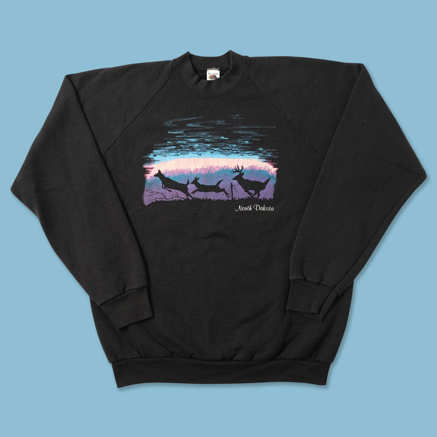 Vintage Deer Sweater XLarge 