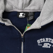Vintage Starter Hooded Sweater Jacket Medium 