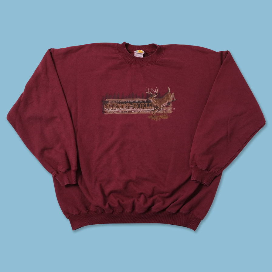 Vintage Deer Sweater XLarge 