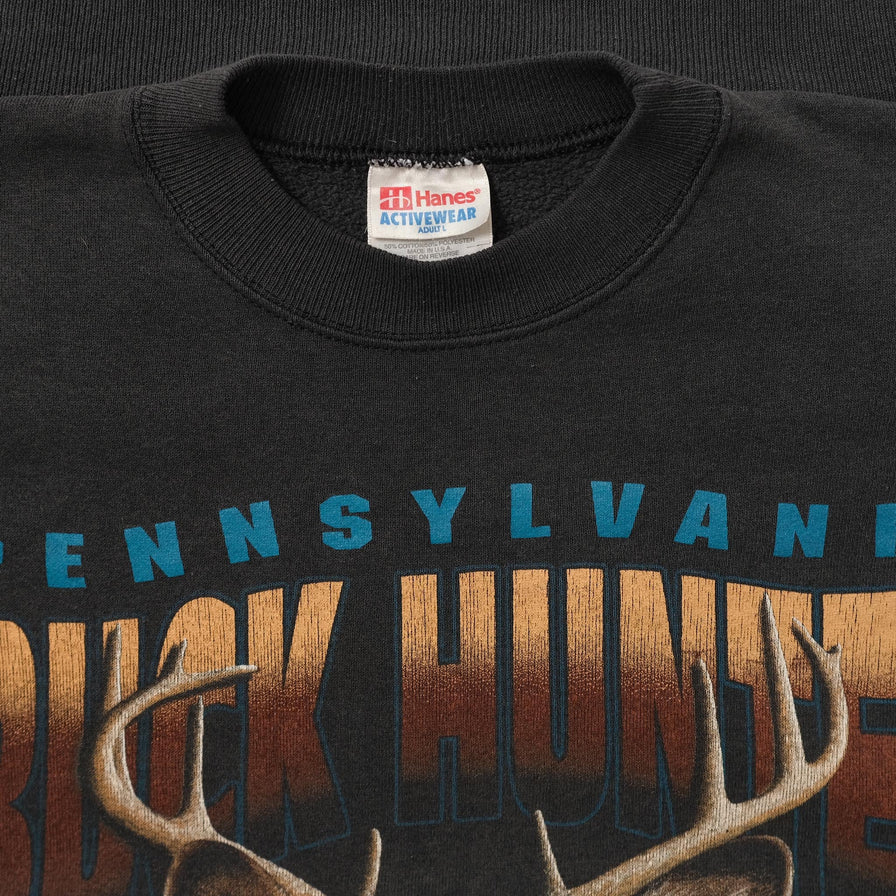 Vintage Buck Hunter Sweater Medium 