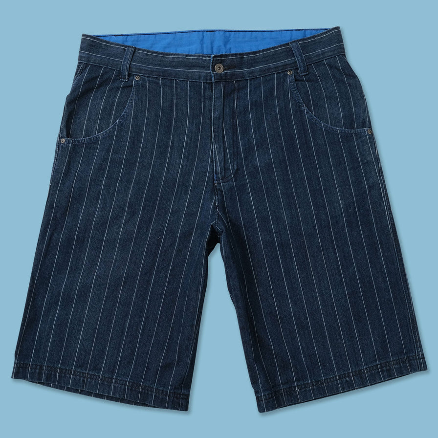 Vintage Baseball Jeans Shorts XLarge 