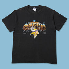 Vintage 1999 Minnesota Vikings T-Shirt Large 