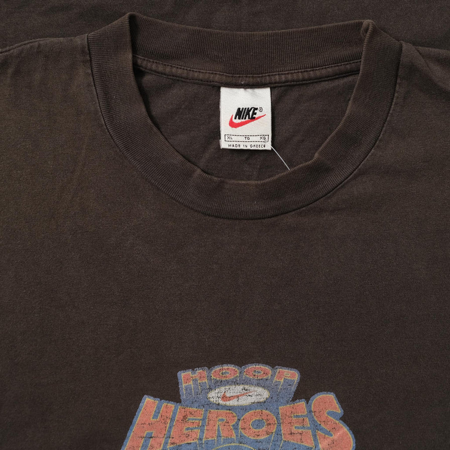 Vintage 1997 Nike Hoop Heroes T-Shirt XLarge 