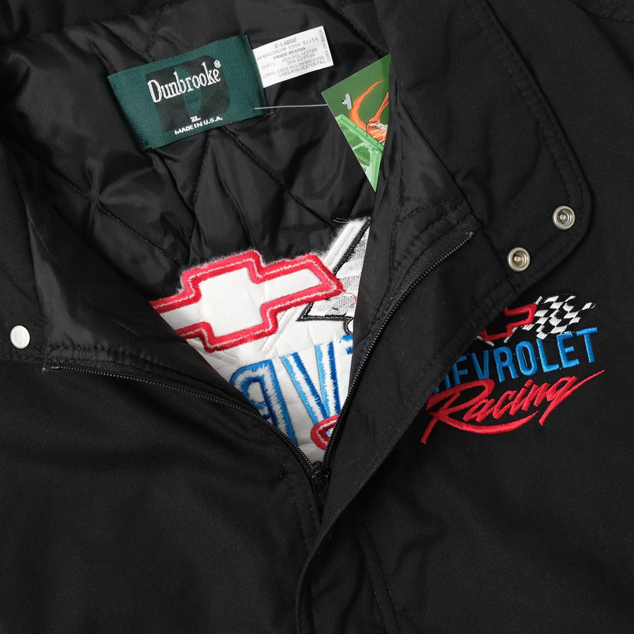 Vintage DS Chevrolet Racing Padded Jacket XLarge 