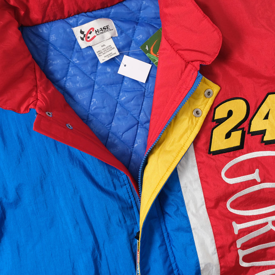 Vintage DS Jeff Gordon Racing Puffer Jacket XXL 