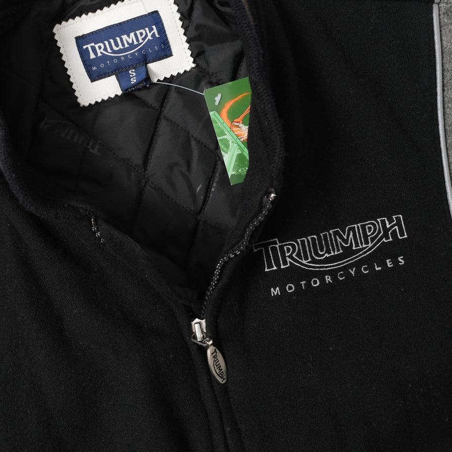 Vintage Triumph Motorcycles Jacket Small 