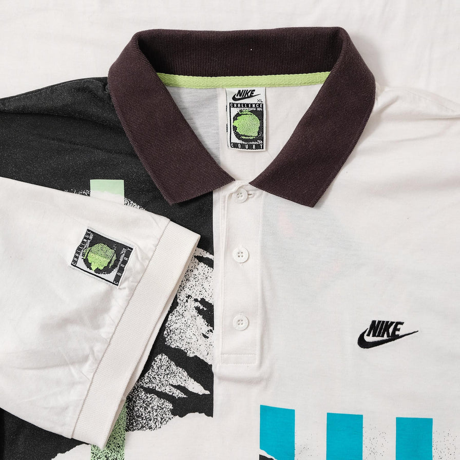 Vintage Nike Challenge Court Polo XLarge 