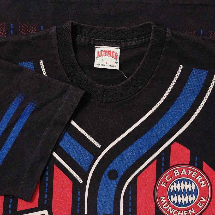 Vintage Nutmeg FC Bayern T-Shirt Large 