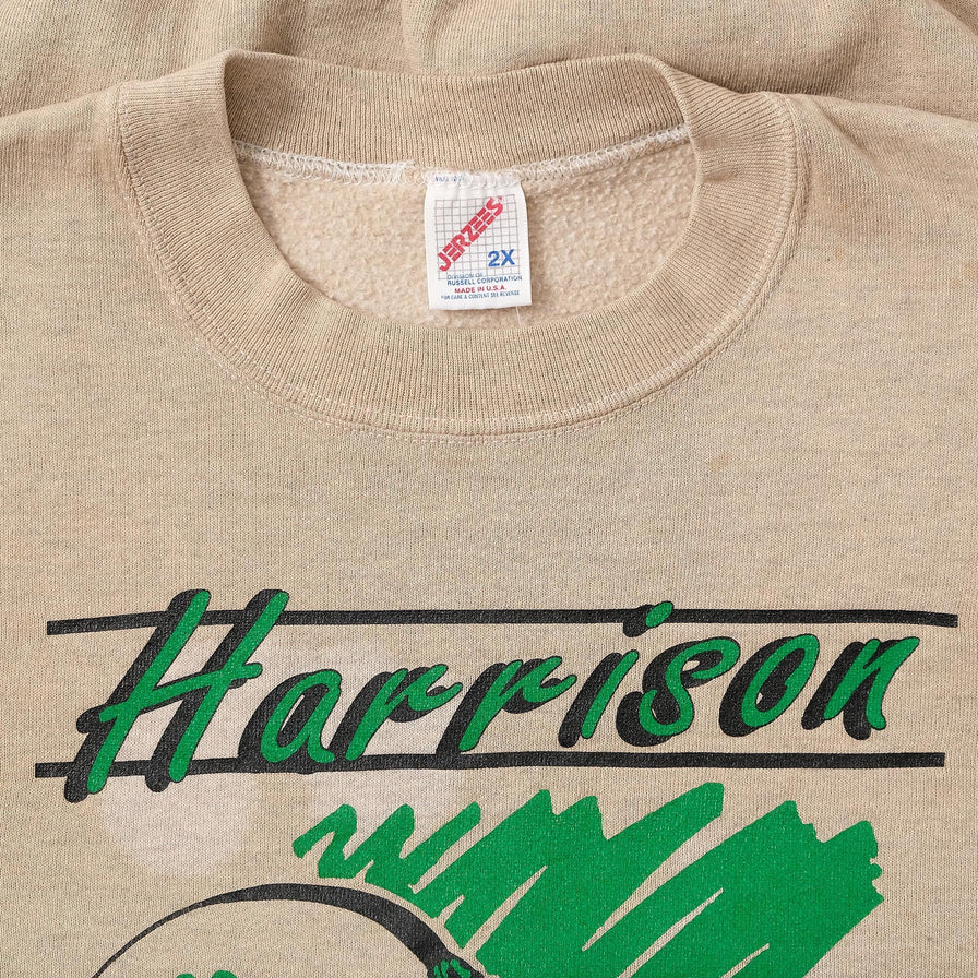Vintage Harrison Wildcats Sweater Large 