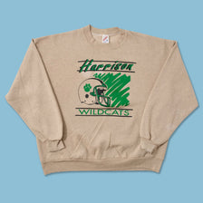 Vintage Harrison Wildcats Sweater Large 