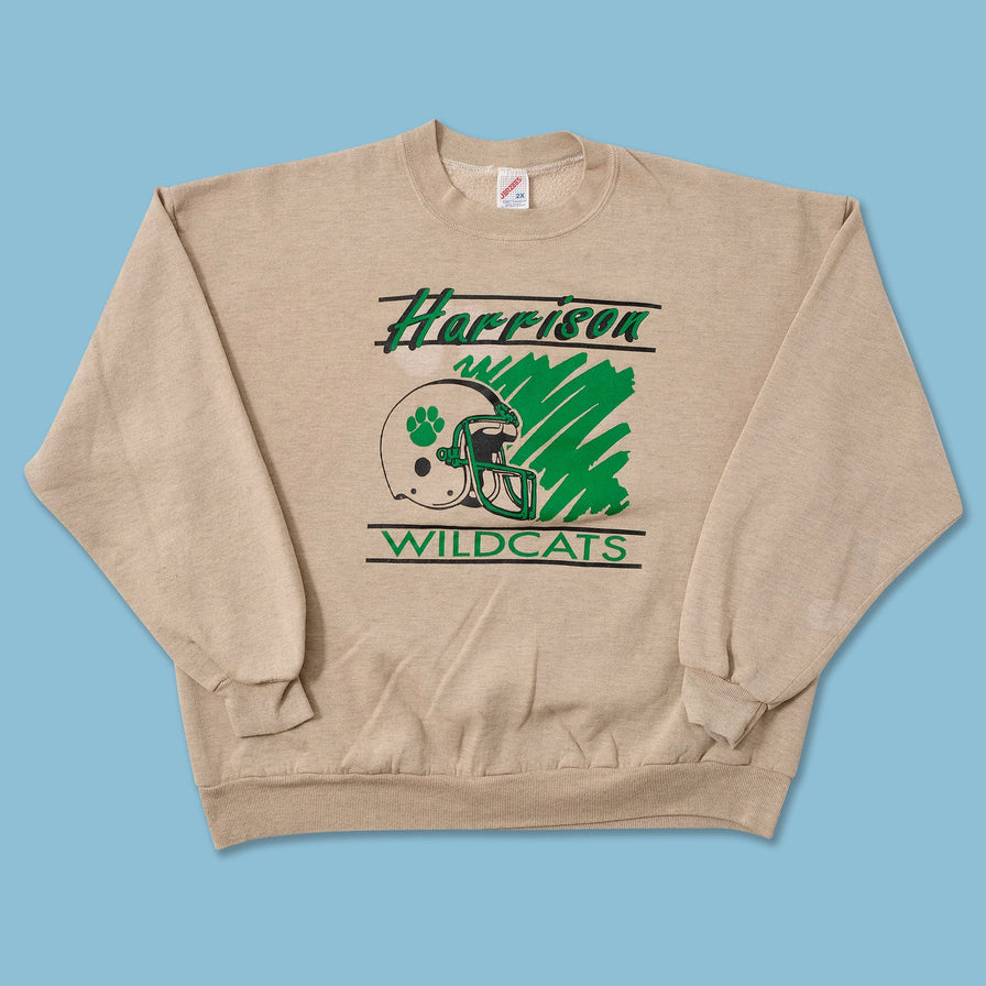 Vintage Harrison Wildcats Sweater Large 